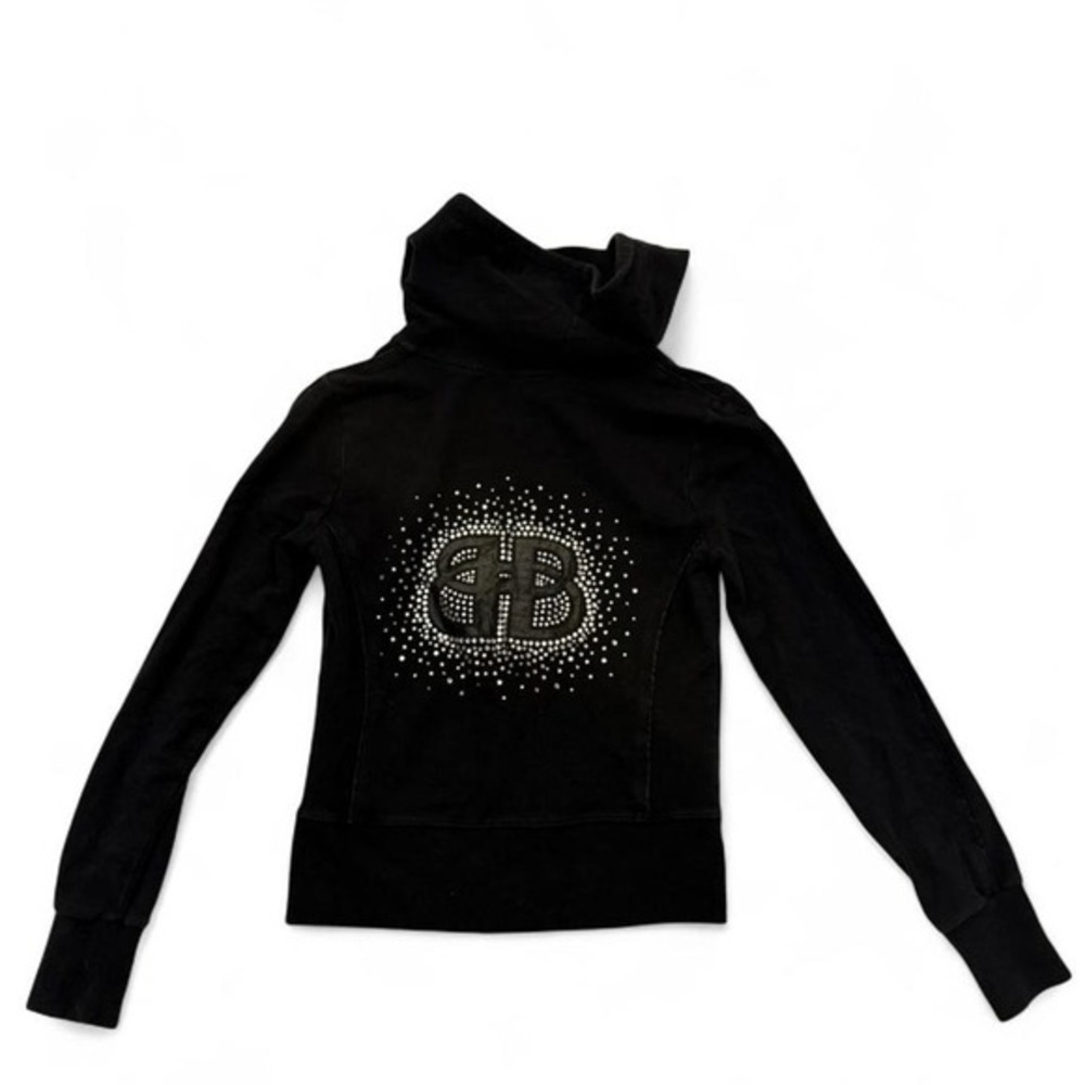 Bebe sport size medium zip up black great‎ stretchy material super soft